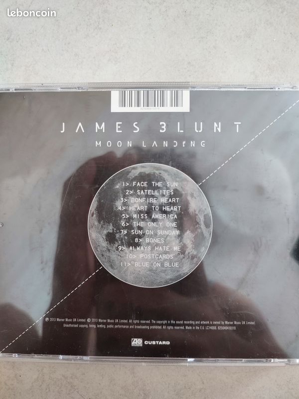 CD James Blunt Moon Landing (image 2)