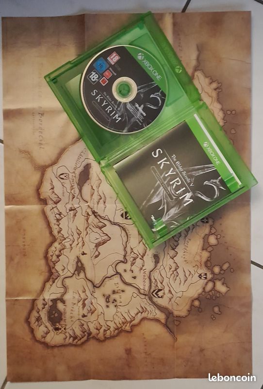 Jeu XBox One SKYRIM + Guide Officiel du jeu avec carte (image 3)