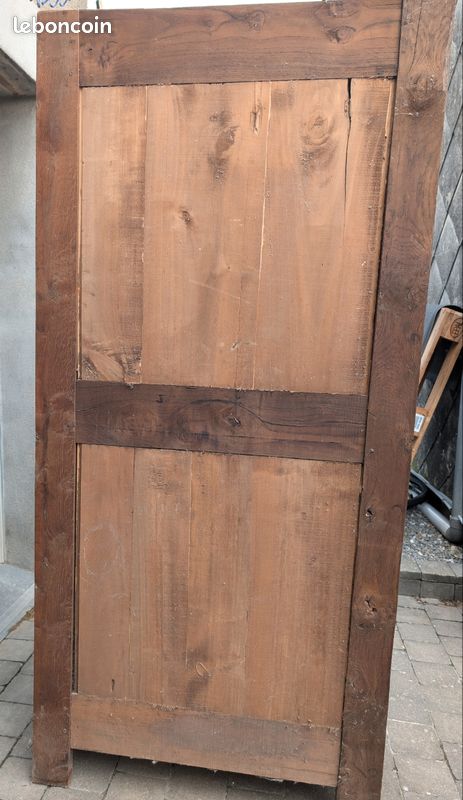 Belle armoire ancienne en bois massif / Style rustique (image 3)