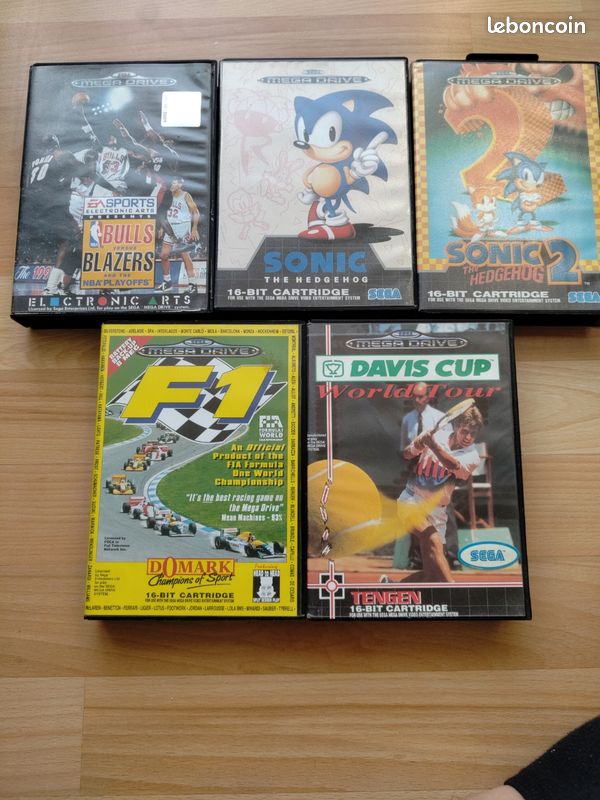 5 jeux megadrive (image 1)