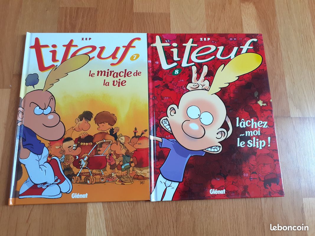 BD Titeuf - Volumes 7 et 8 (image 1)