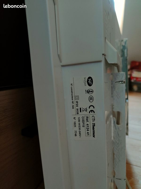 Radiateurs Thermor Evidence 4 ordres 1250W (image 4)
