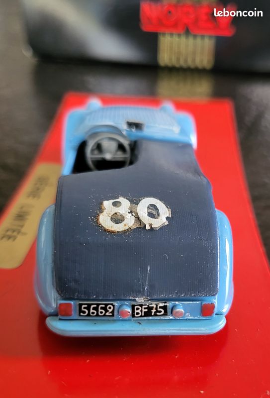 NOREV Citroën 2 CV YACCO 1953 - Ligne Noire - Échelle 1/43 - Série Limitée