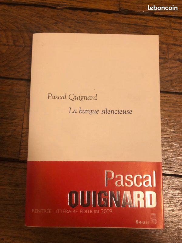 Pascal Quignard la barque silencieuse (image 1)