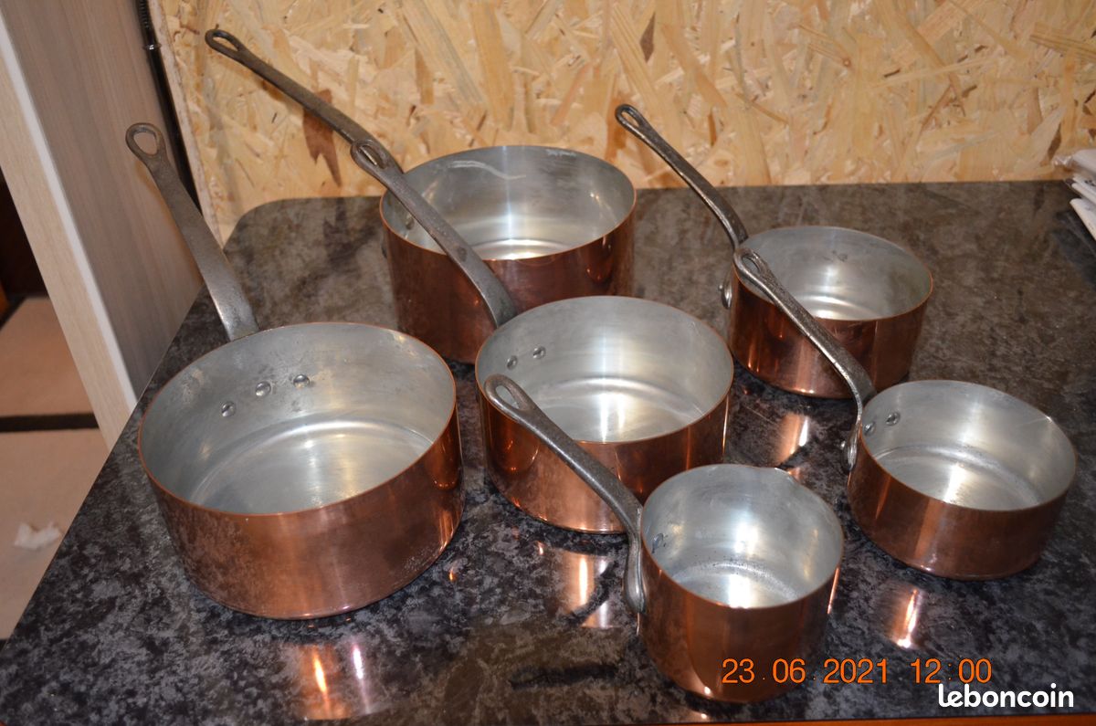 Service casseroles en cuivre (image 2)
