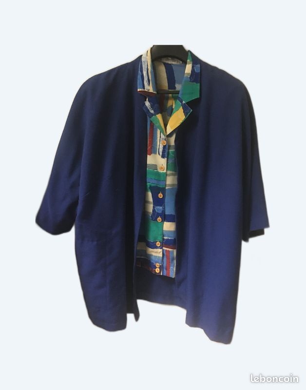 Veste Manches Courtes Fermée "bord à bord" - Taille 56 - Marque "Umberto Monza" (image 1)