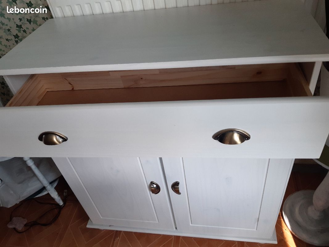 Très beau buffet pin massif blanc On est bien chez soi (image 5)