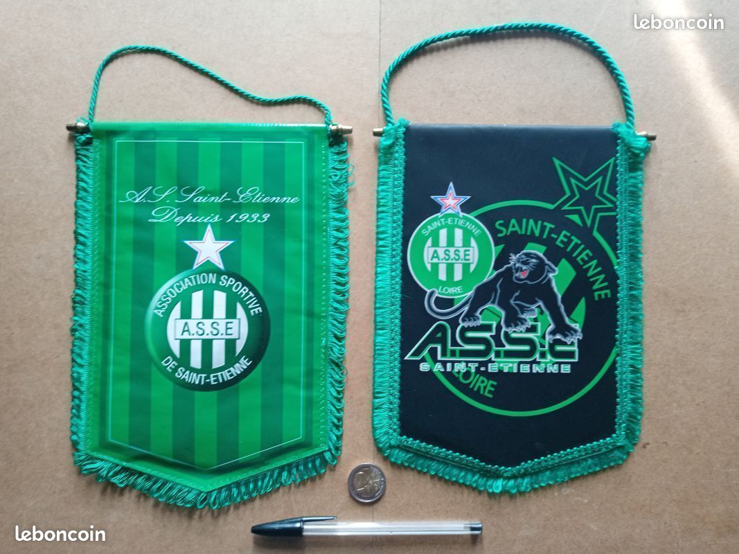 Fanion Coupe UEFA 1972 ASSE Saint Etienne - 1.FC COLOGNE