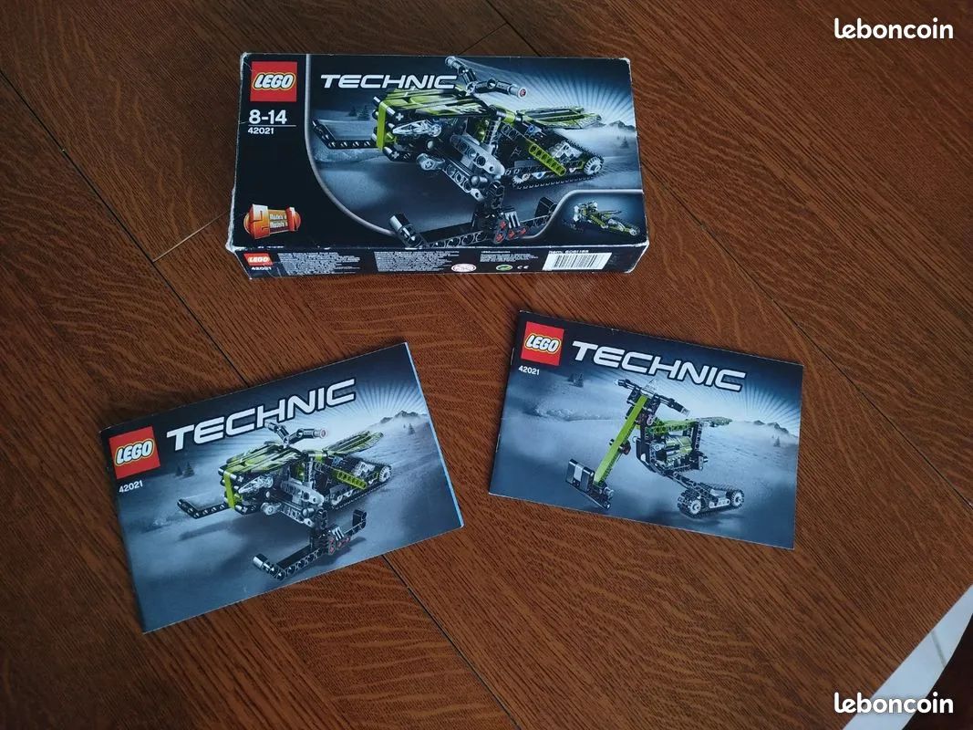 LEGO TECHNIC motoneige et snowscoot (42021) (image 8)