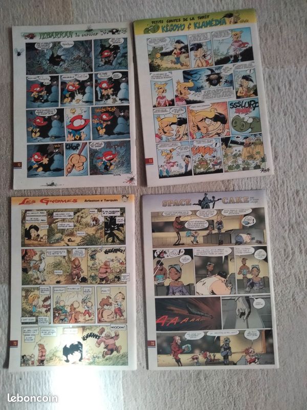 BD Lanfeust mag 2000 de n°18 à n°22 (image 2)