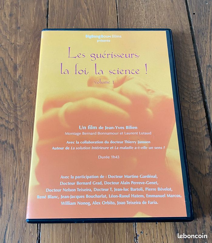 DVD Les guerisseurs la foi la science - volume 1 - Jean-Yves Bilien (image 1)