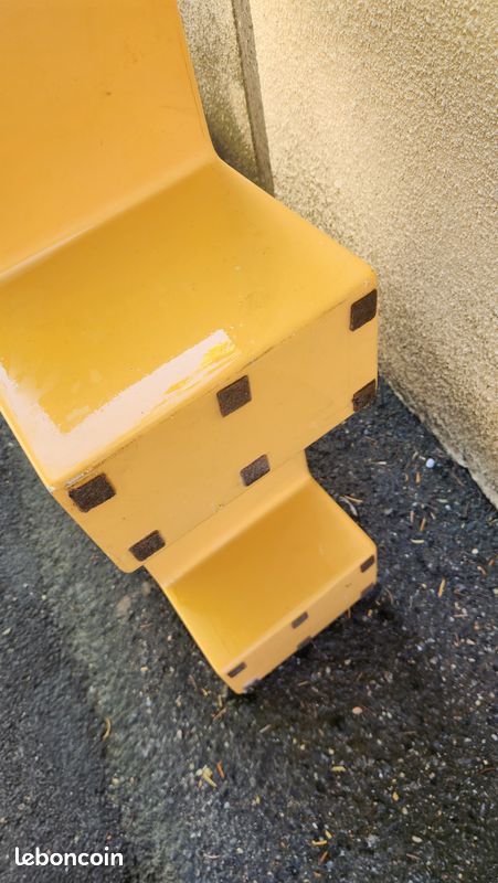 Étagère chien jaune design Vintage (image 4)