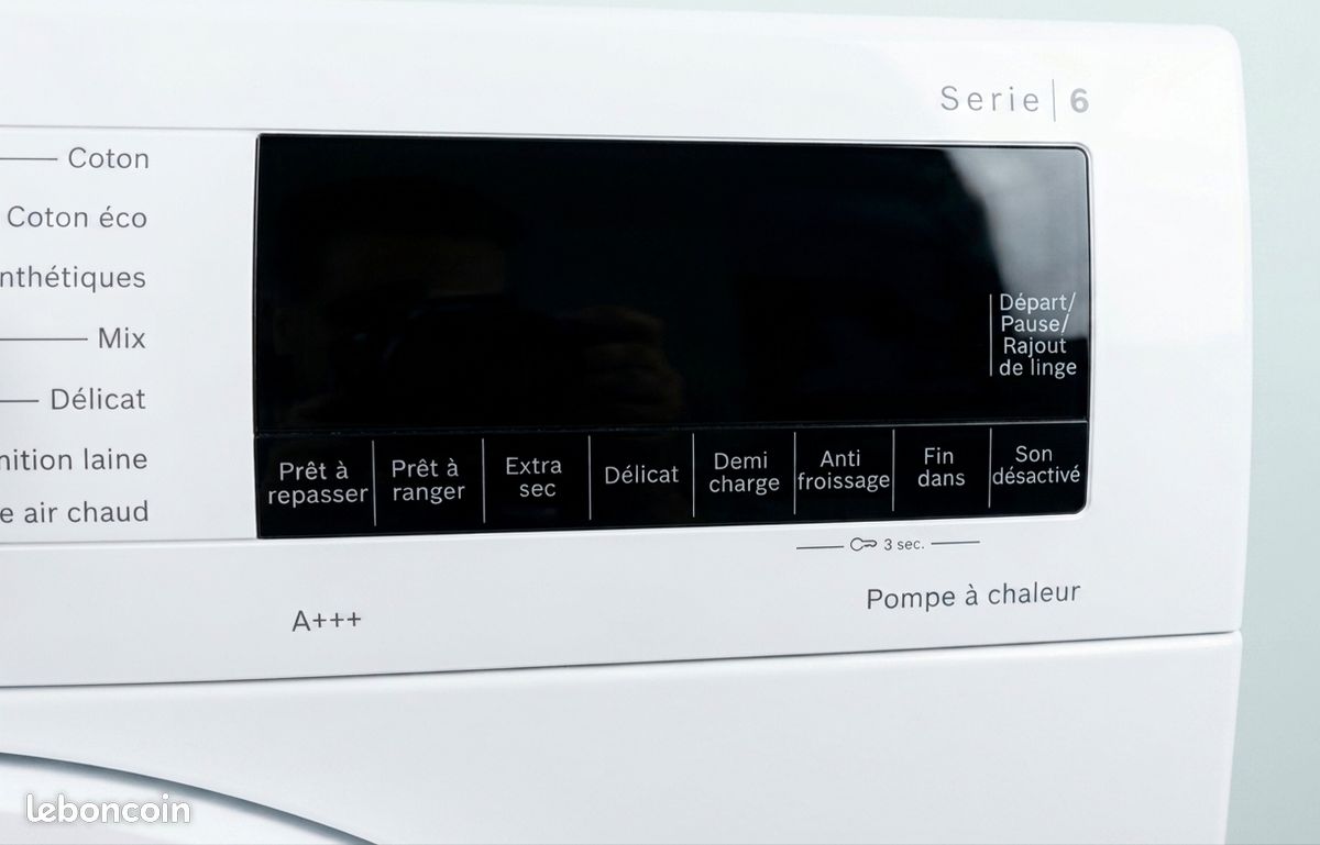 Haut de Gamme Sèche-Linge BOSCH 8 Kg Pompe à Chaleur A+++ (2025) (image 3)