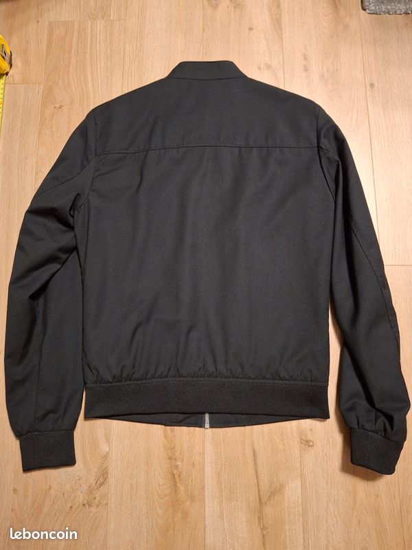 Veste Zara Homme Noire Slim Fit - Taille M - Occasion Très Bon état