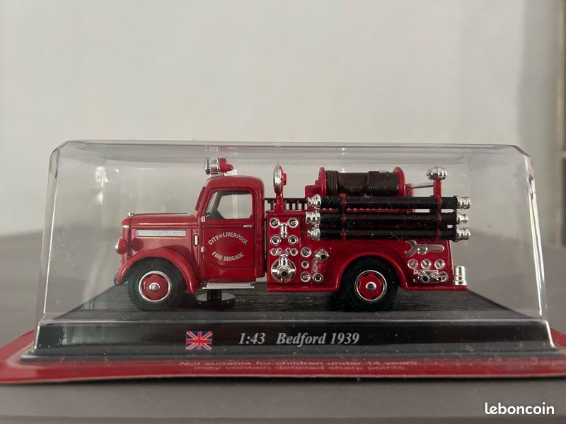 Rare camion pompiers neuf au 1/43 (image 1)