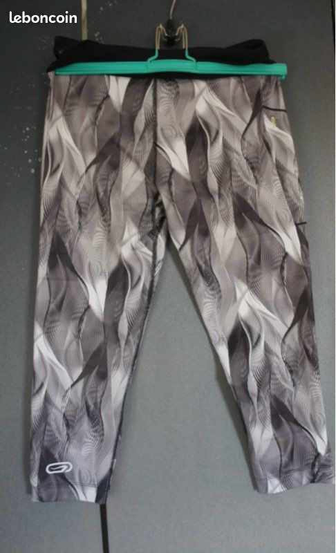 Legging de sport 3/4 imprimé graphique – Kalenji (image 4)