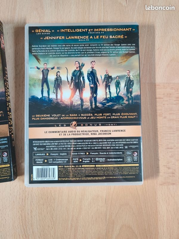 DVD hunger games l'embrasement (image 4)