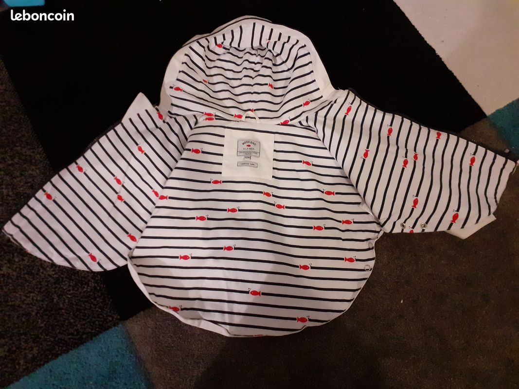 Cape Week End Ã La Mer Vetements Bebe Ciré Cape Week-end A Le Mer