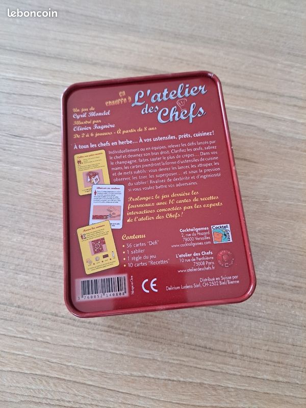 Jeu l'atelier des chefs (image 3)