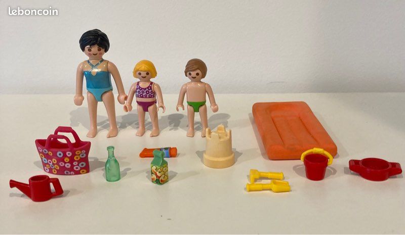 Playmobil 4941, maman et enfants à la plage (image 2)