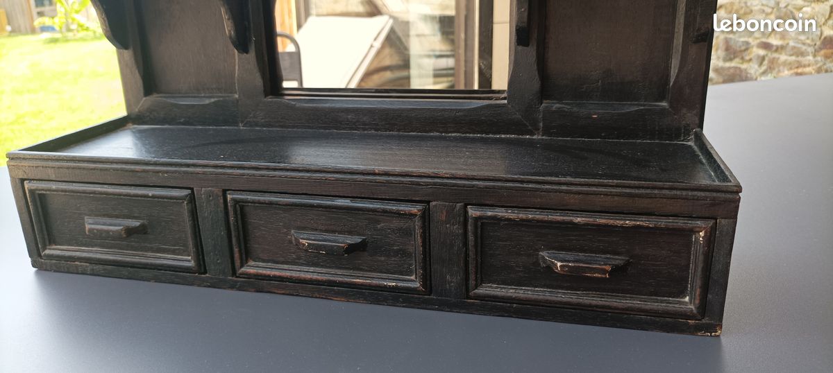 Meuble miroir avec 3 tiroirs / a suspendre (image 3)