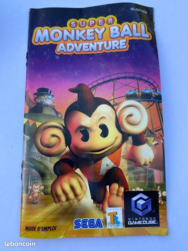 Jeu gamecube super monkey ball adventures (image 3)