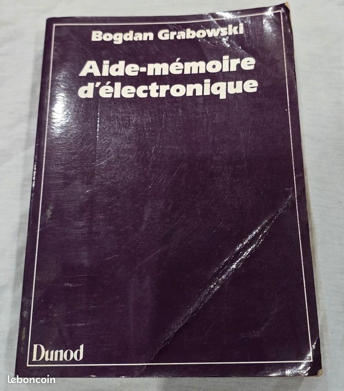 Livre Aide Mémoire d'Electronique (image 1)