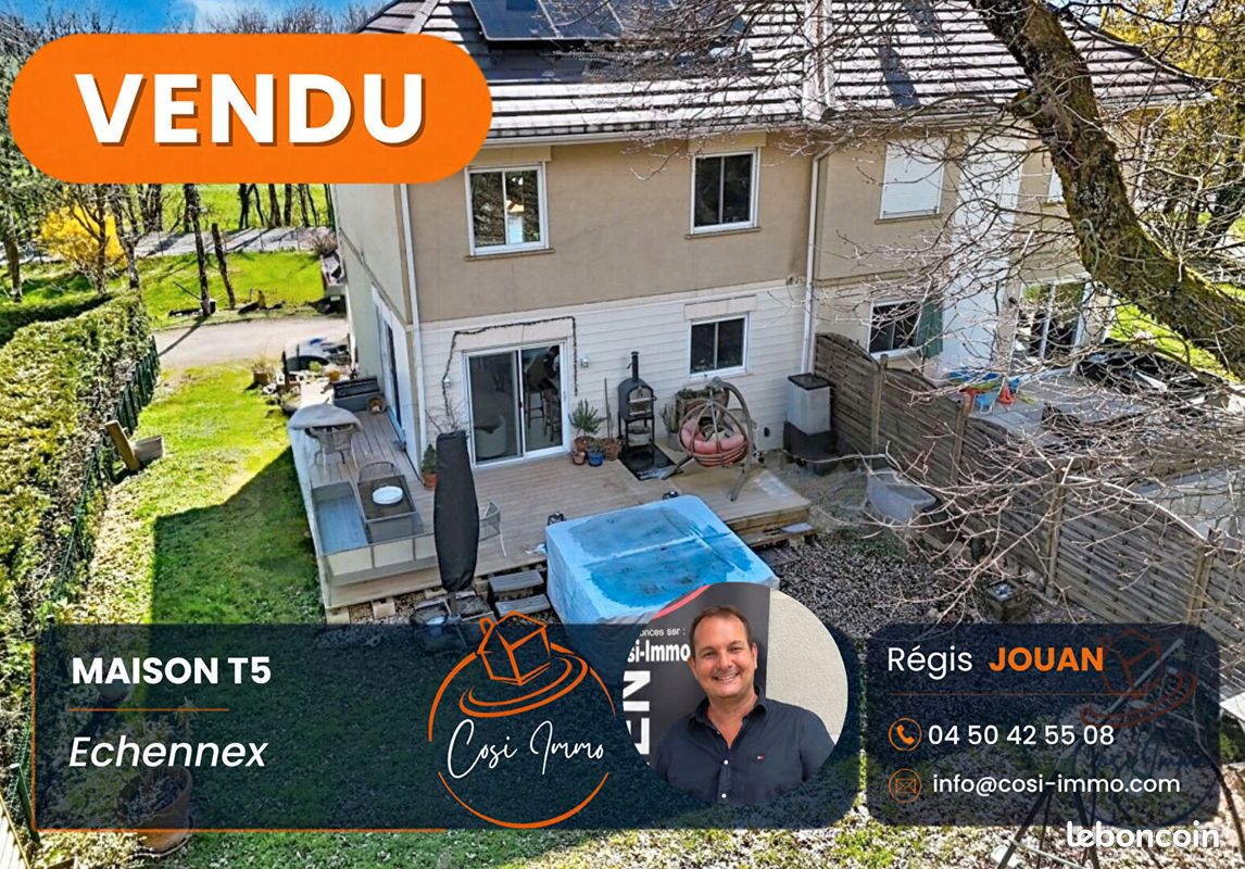 Maison 5 pièces 110 m² · à Échenevex · 110 m² · 625 000 €