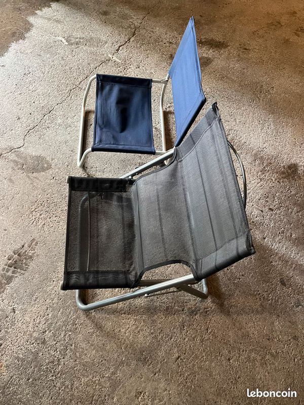 Chaises pliantes plage (image 2)