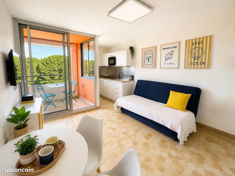 Appartement 2 pièces 24 m² · à La Grande-Motte · 24 m² · 580 €/mois