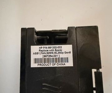 Ventilateurs HP 661332-002 pour Proliant ML350p G8
