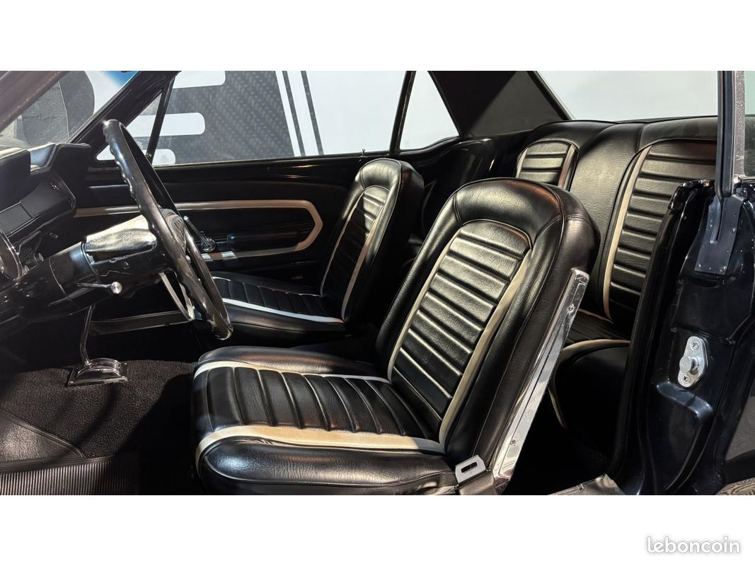 FORD MUSTANG Coupé v8 289ci 1968 - Entièrement restaurée (image 6)