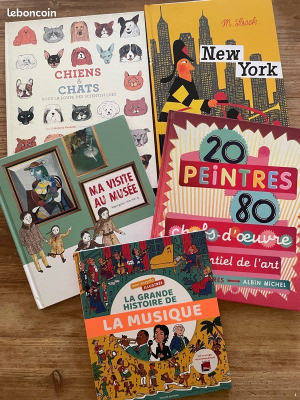 Lot de 5 livres enfants (image 1)