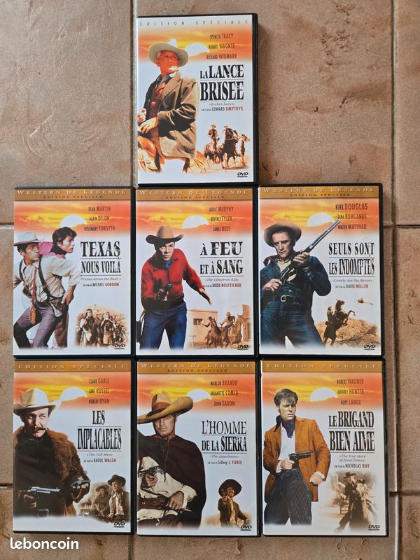 Lot de 7 dvd western Même collection (image 1)