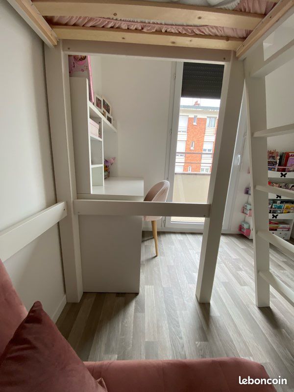 Lit mezzanine avec matelas COCKTAIL SCANDINAVE (image 4)