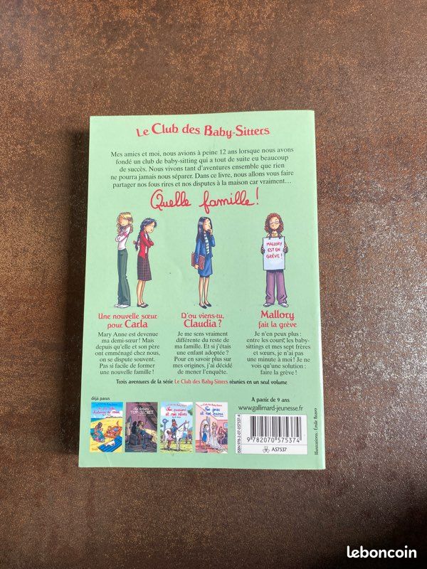 Livre Le Club des Baby-Sitters (image 2)