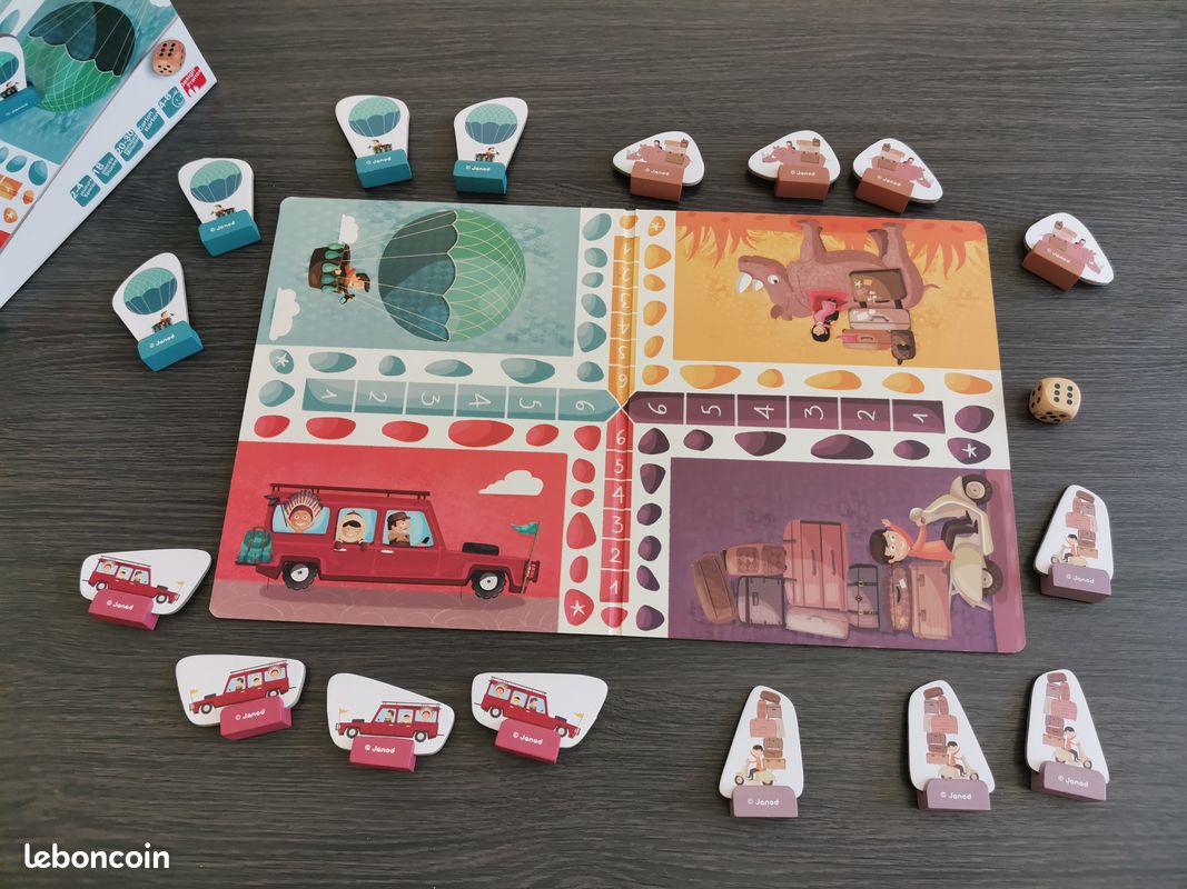 Ludotour jeu de petits chevaux de Janod (image 3)
