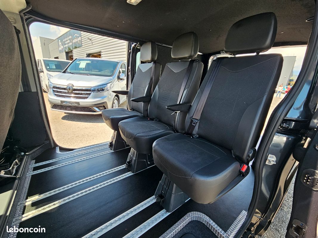 Renault trafic aménagement sur mesure, 5 places modulables (aucune taxe) (image 1)
