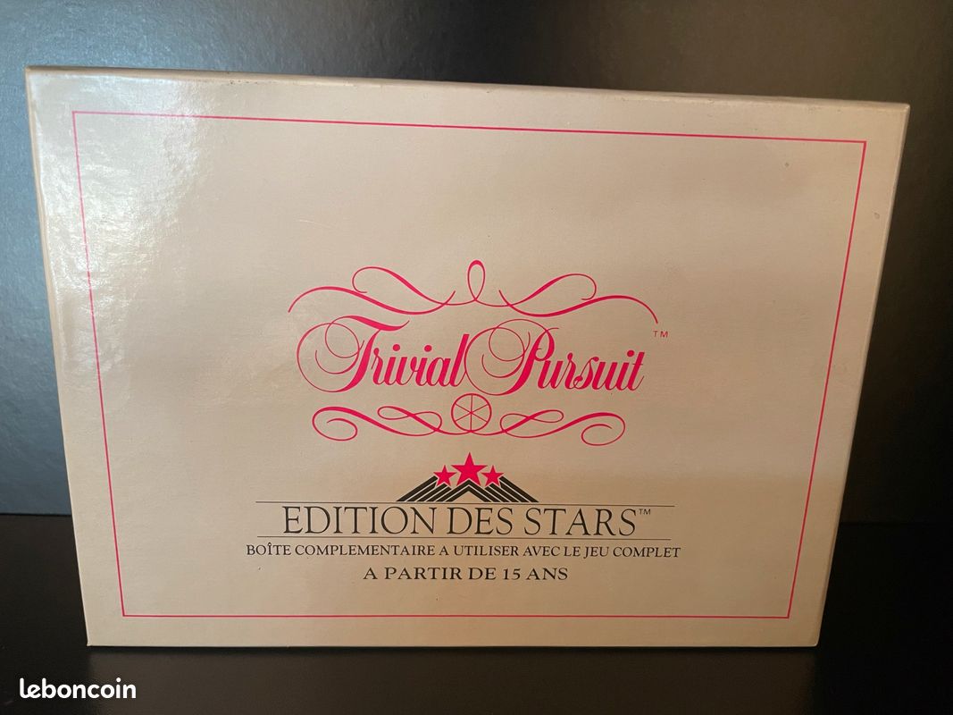 Jeu de société « Trivial Pursuit » (Jeu complet Edition Genus + Édition Baby Bommer + Édition des stars) (image 5)