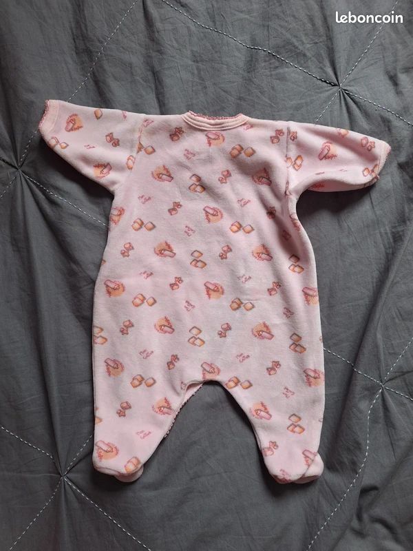 LOT Petit bateau comme neuf pyjamas naissance (image 7)