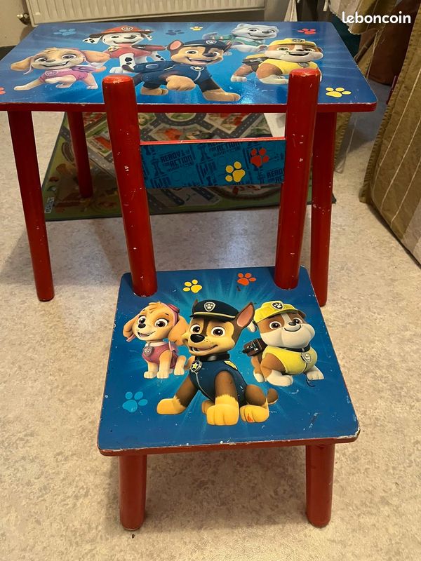Table enfant pat patrouille (image 2)