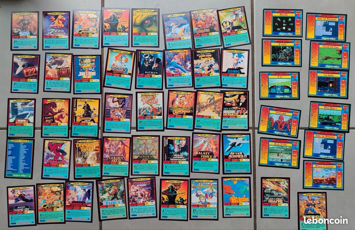 SEGA Master System - Catalogue - Les jeux 1992-1993