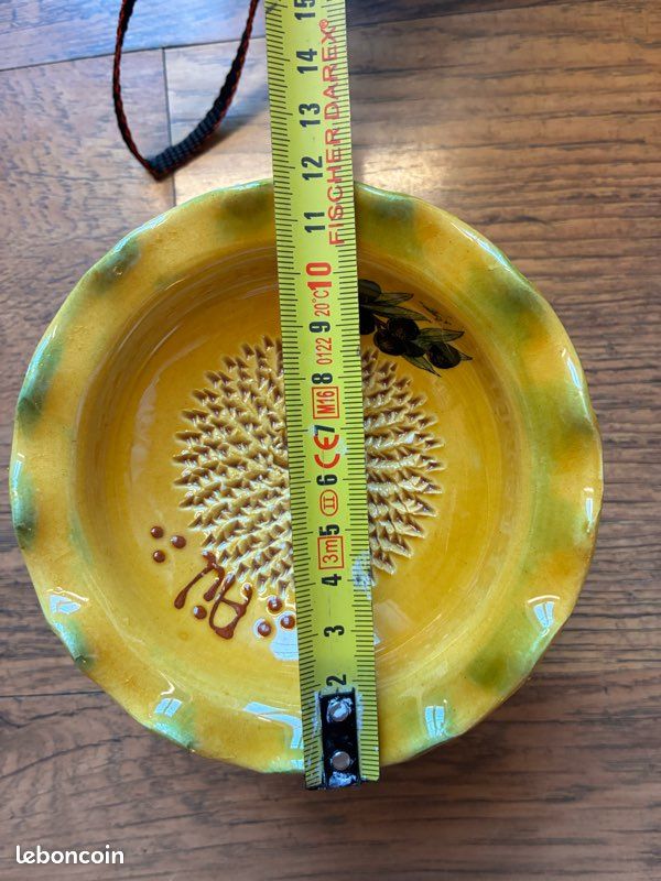 Gratte ail ceramique - Gratte ail en céramique Accessoire de cuisine artisanal