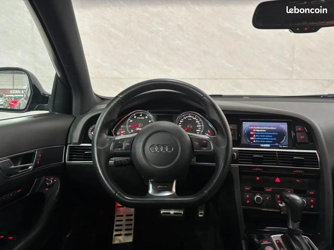 Audi RS6 5.0 TFSI 581 ch 4X4 BVA - FREINS CERAMIQUES TOIT PANORAMIQUE OUVRANT CAMERA DE RECUL (image 15)