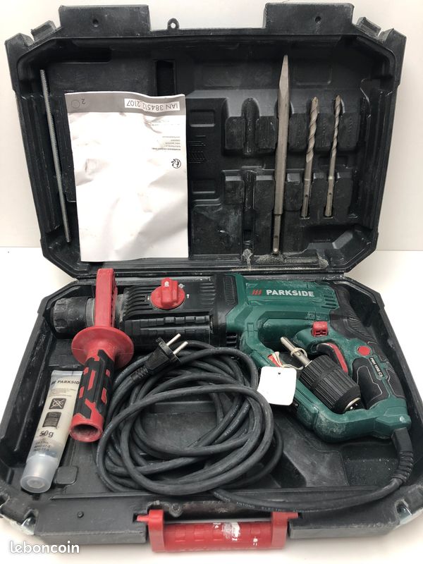 MARTELLO DEMOLITORE PARKSIDE PBH 1050 C3 - Potente E Versatile Per Lavori Fai Da Te - Foto 5