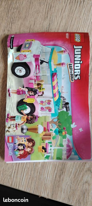 Lego friends junior 10727 la camionnette de glaces d'Emma (image 4)