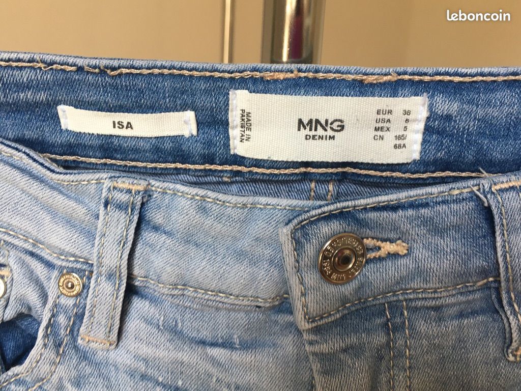 Jean bleu clair Mango (image 5)