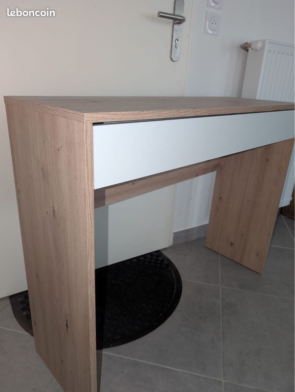 Coiffeuse avec miroir + Led (image 1)