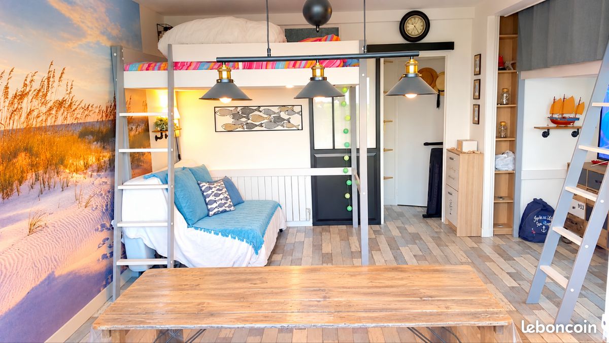 Appartement 1 pièce 28 m² · à Saint-Jean-de-Monts · 28 m² · 500 €/mois