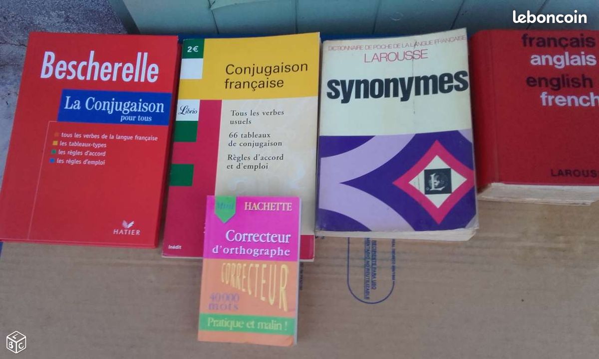 Livres et roman ,dictionnaires Drucker Bescherelle Conjugaison (image 3)